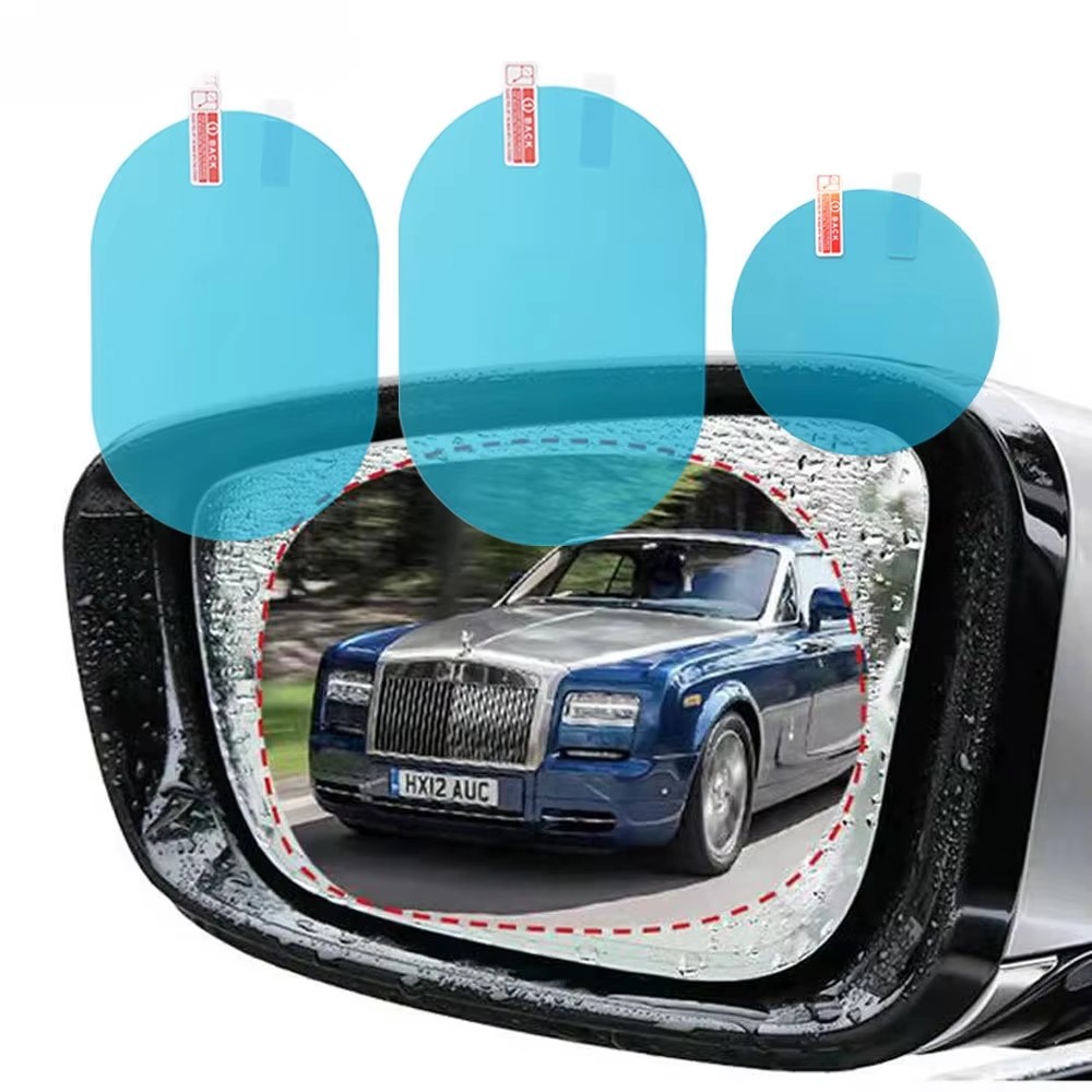 Anti Glare Car Rearview Mirror Film - 2/4 pièces Film de protection universel