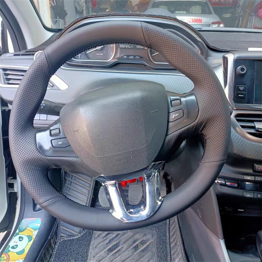 Car Steering Wheel Cover Anti Slip Breathable - Housse de volant de voiture antidérapante,