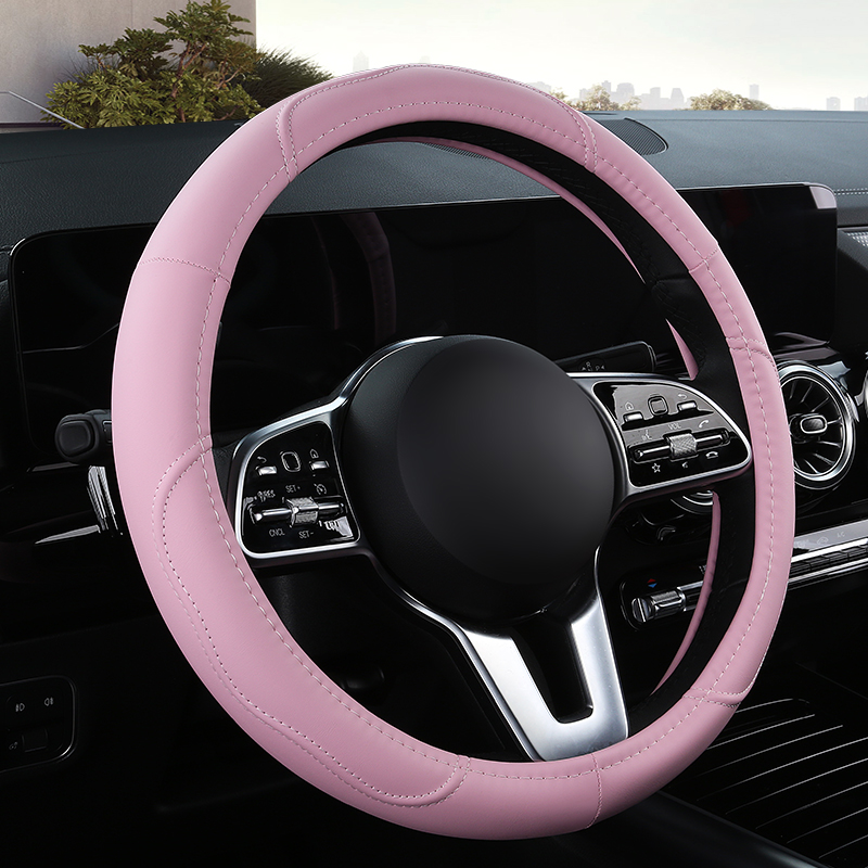 Car Steering Wheel Cover Anti Slip Breathable - Housse de volant de voiture en