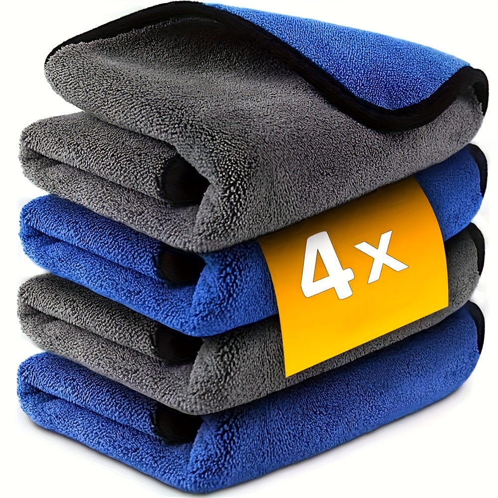 Microfiber Car Drying Towel Super Absorbent - 1-10 pièces de serviettes de nettoyage
