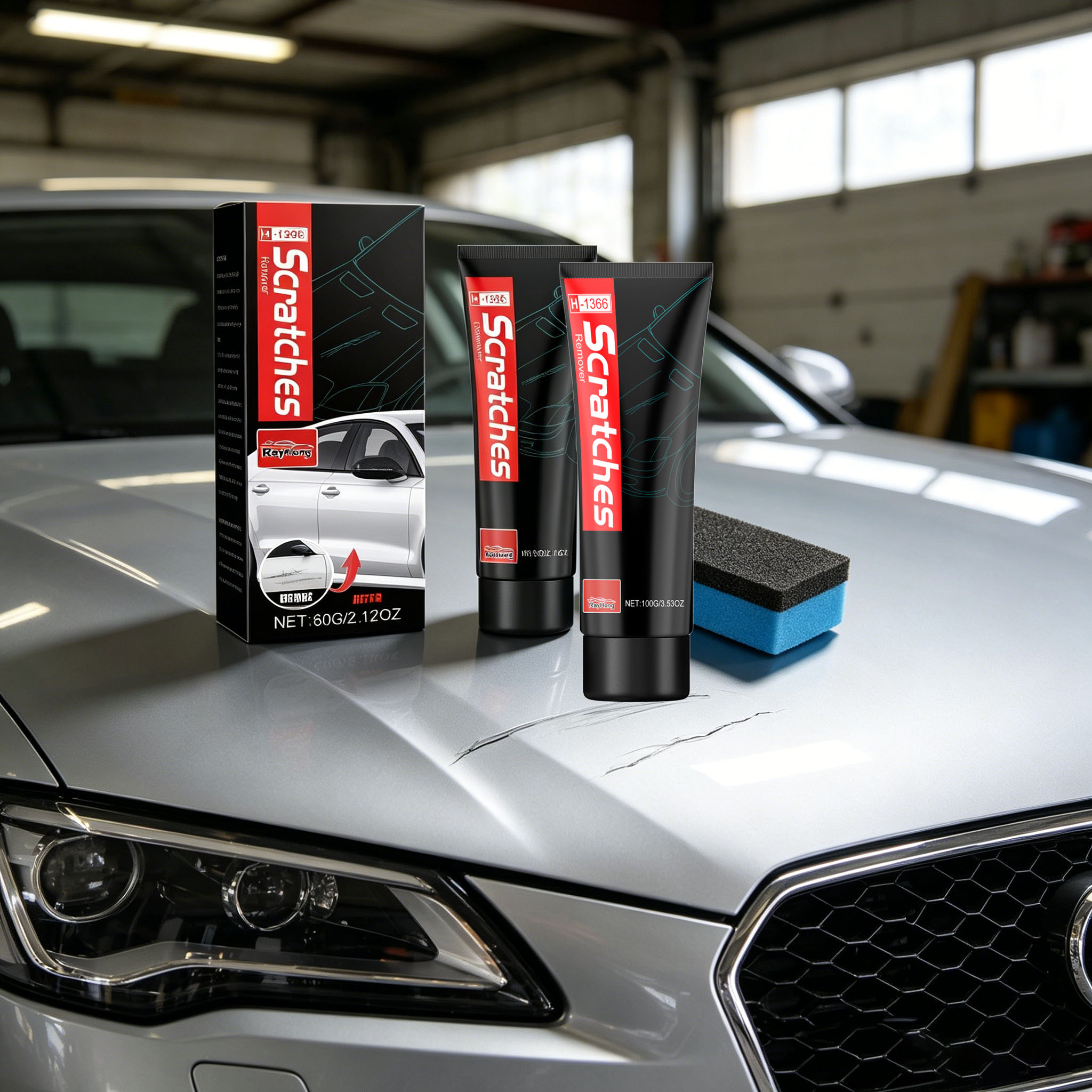Car Scratch Repair Polishing Wax Paste - Pâte de réparation pour rayures de