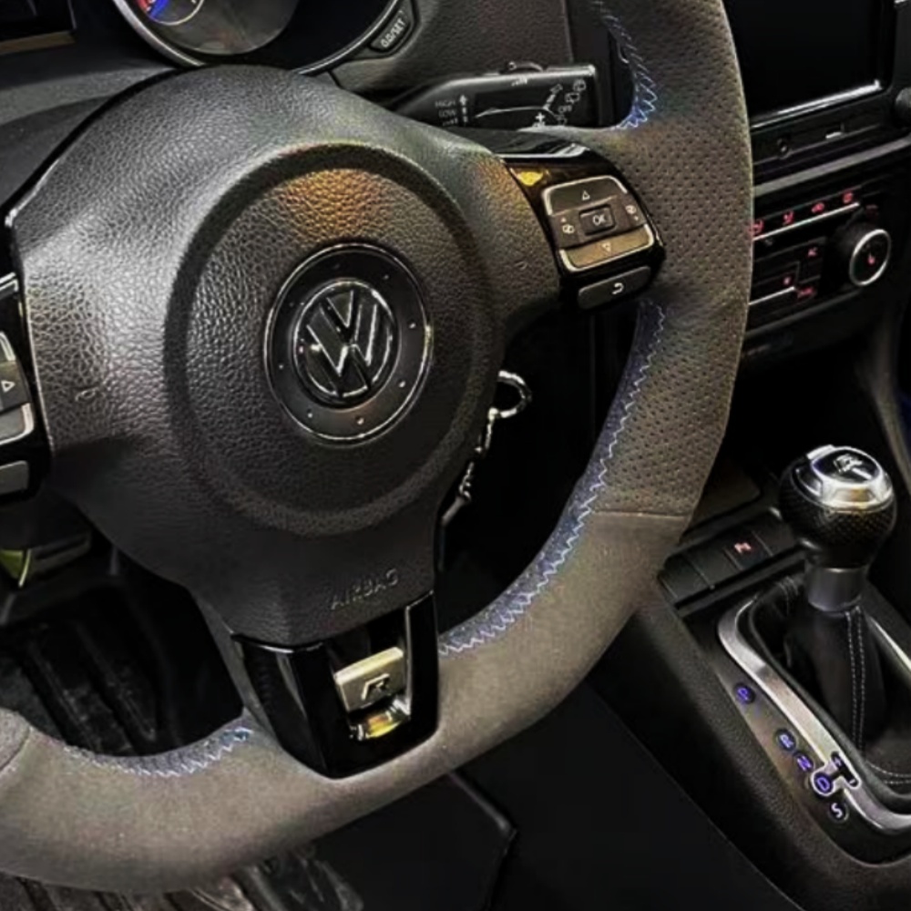 Juste de volant de voiture en  - Car Steering Wheel Cover Anti Slip Breathable avis et prix