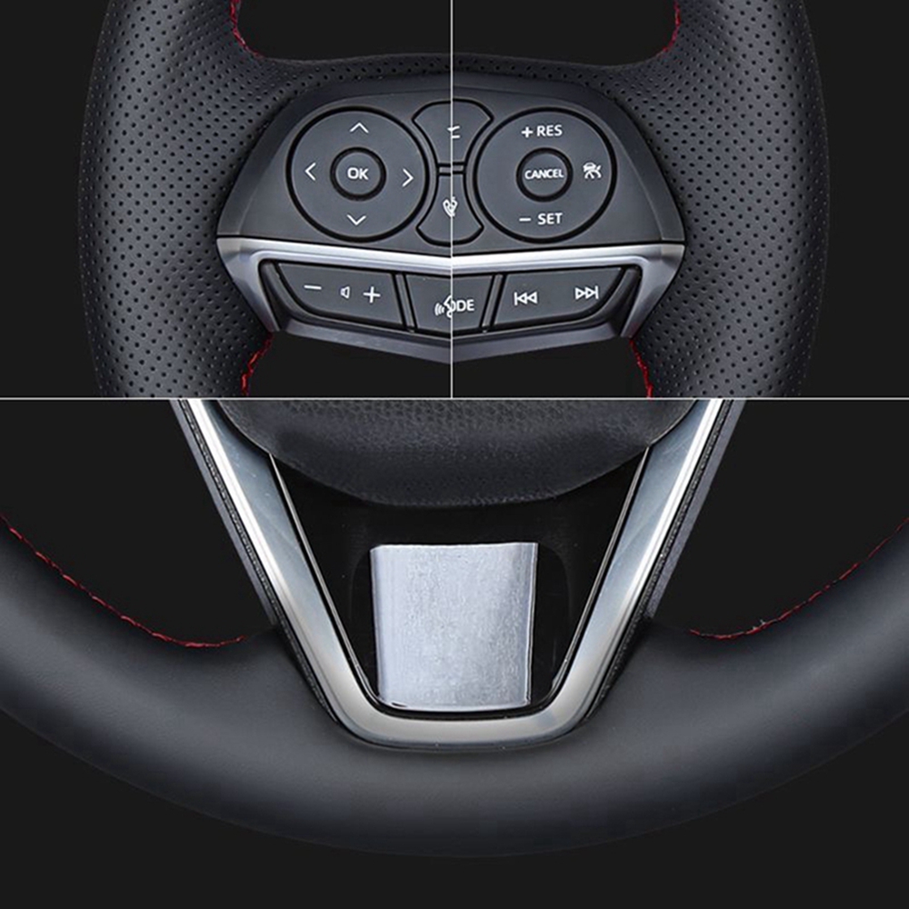 Juste de volant de voiture en  - Car Steering Wheel Cover Anti Slip Breathable avis et prix