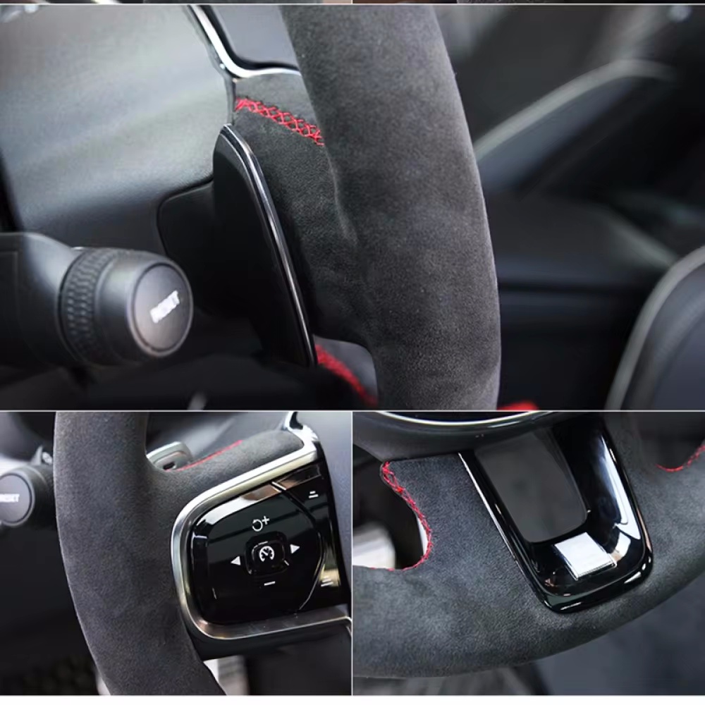 Juste de volant de voiture en  - Car Steering Wheel Cover Anti Slip Breathable avis et prix