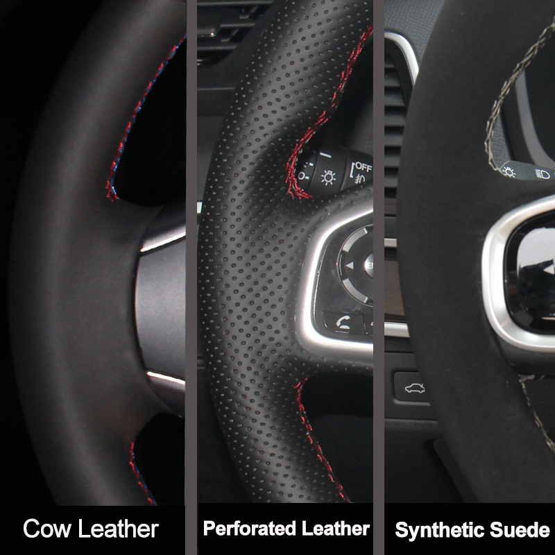 Pour Citroën C5 2007-2015, hou - Car Steering Wheel Cover Anti Slip Breathable avis et prix