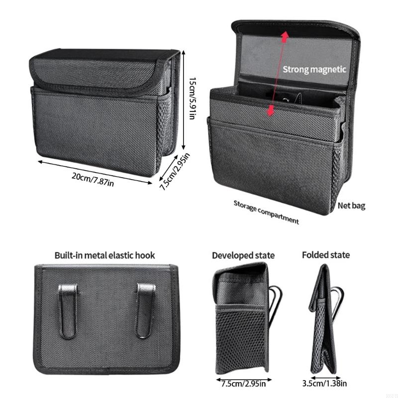 rangement pour siège arrière v - Waterproof Car Trash Can With Lid avis et prix