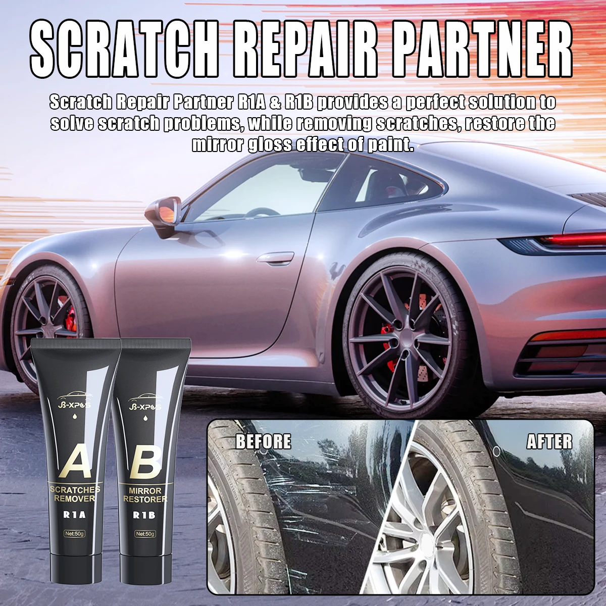 Pâte anti-rayures pour voiture - Car Scratch Repair Polishing Wax Paste avis et prix
