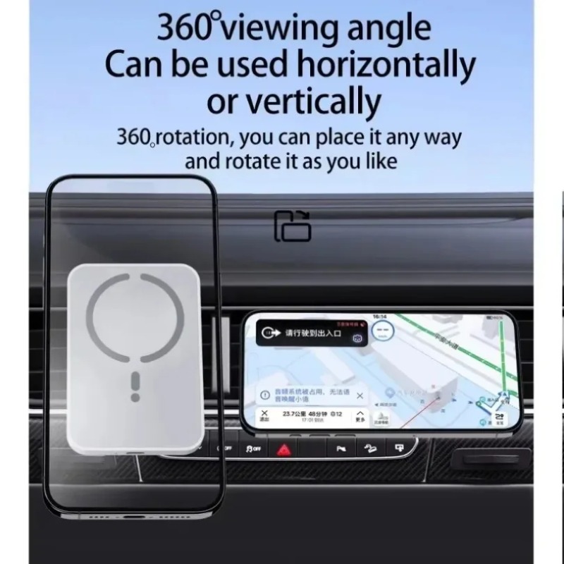 Chargeur magnétique sans fil p - Wireless Car Charger Mount Fast Charging avis et prix