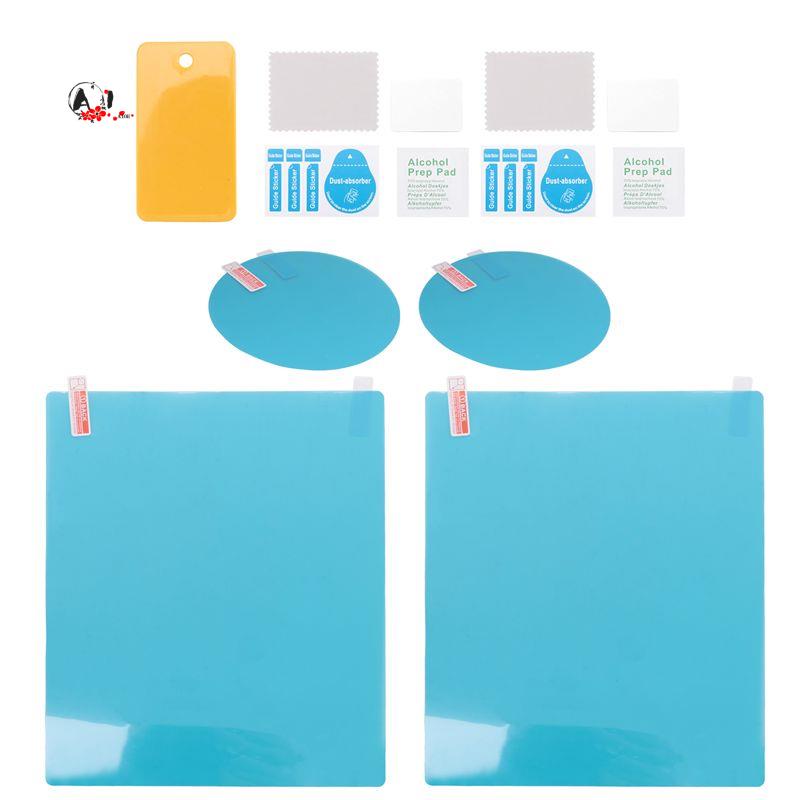 A10E-4Pcs Film de protection p - Anti Glare Car Rearview Mirror Film avis et prix