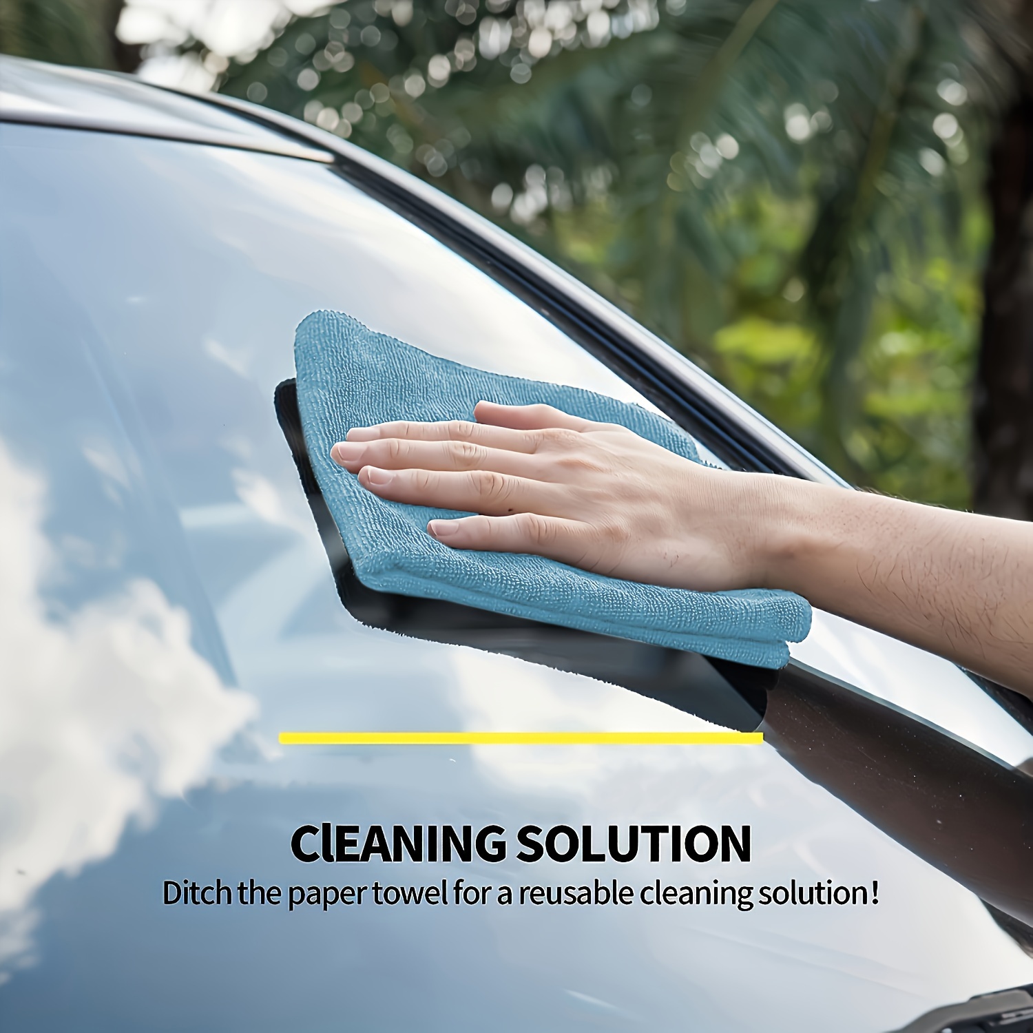 Ensemble de 5 à 50 chiffons de - Microfiber Car Drying Towel Super Absorbent avis et prix