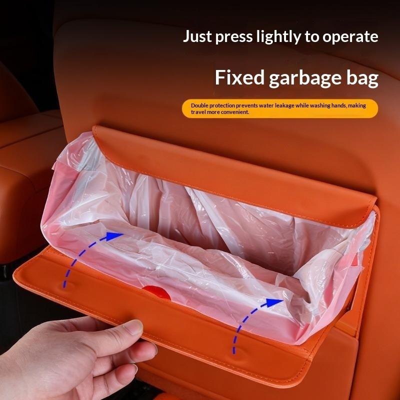 Poubelle de voiture étanche, m - Waterproof Car Trash Can With Lid avis et prix