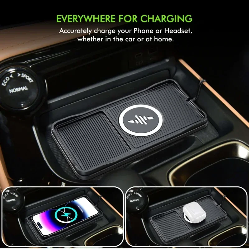 Base de chargeur sans fil de v - Wireless Car Charger Mount Fast Charging avis et prix