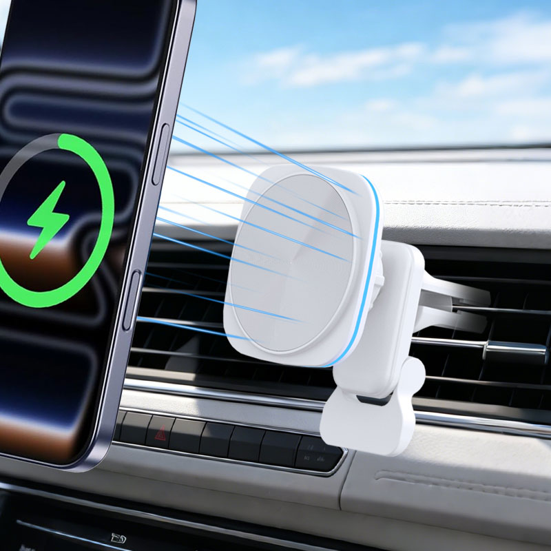Chargeur magnétique sans fil 1 - Wireless Car Charger Mount Fast Charging avis et prix