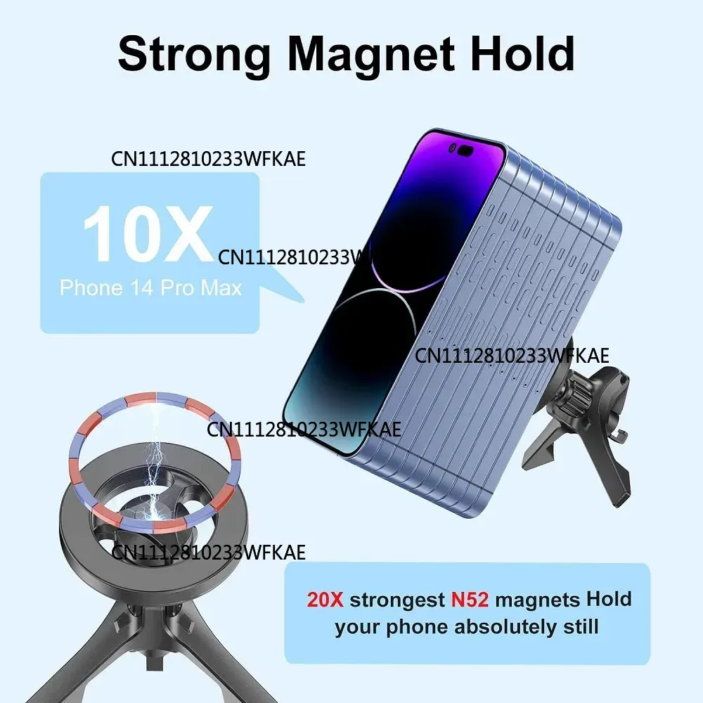 Support magnétique pour téléph - Magnetic Phone Holder For Car Vent avis et prix